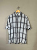 Half Sleeve Shirts Oversized Streetwear Michale Brando
