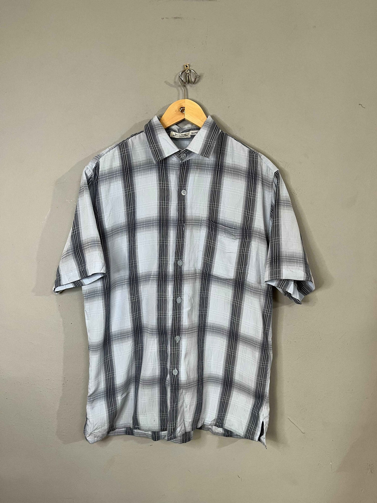 Half Sleeve Shirts Oversized Streetwear Michale Brando