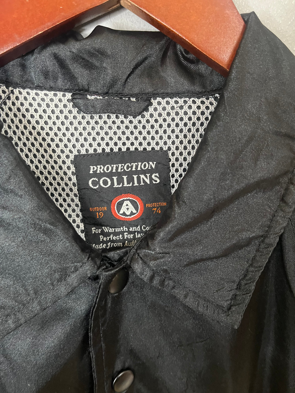 Windbreakers Vintage Streetwear Protection collins
