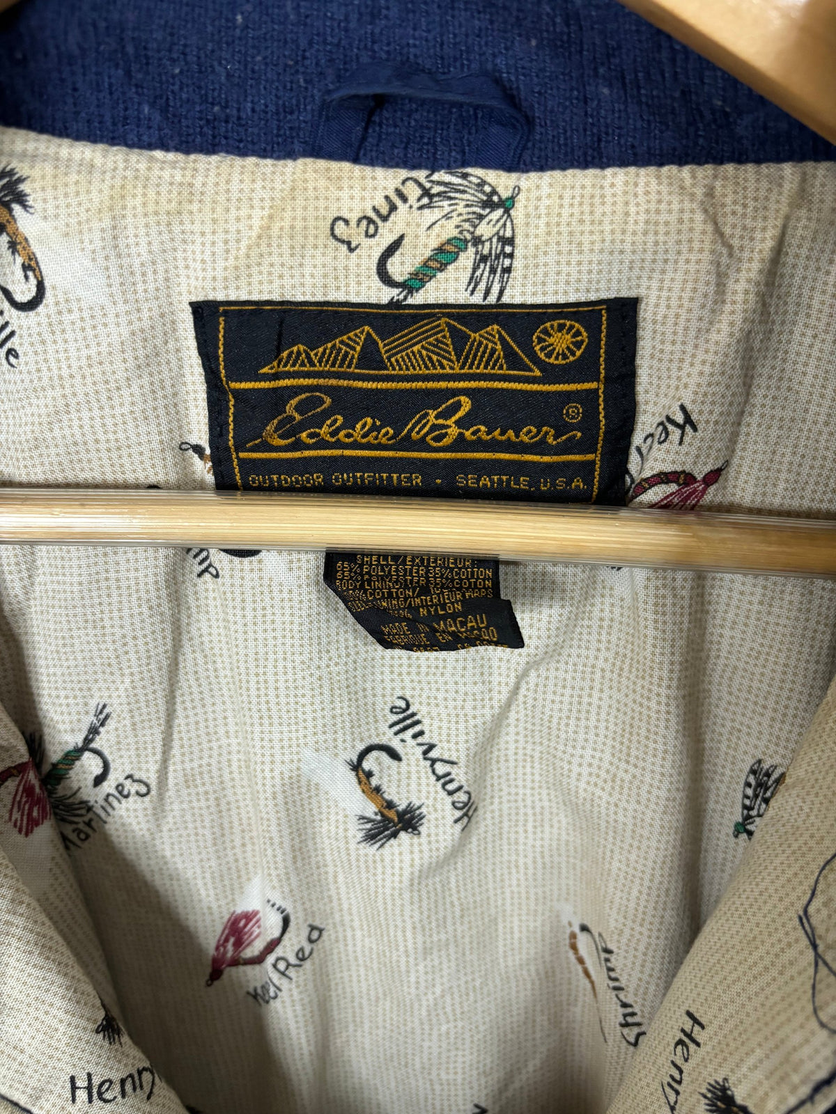 Jacket Oversized Vintage Eddie Sauer