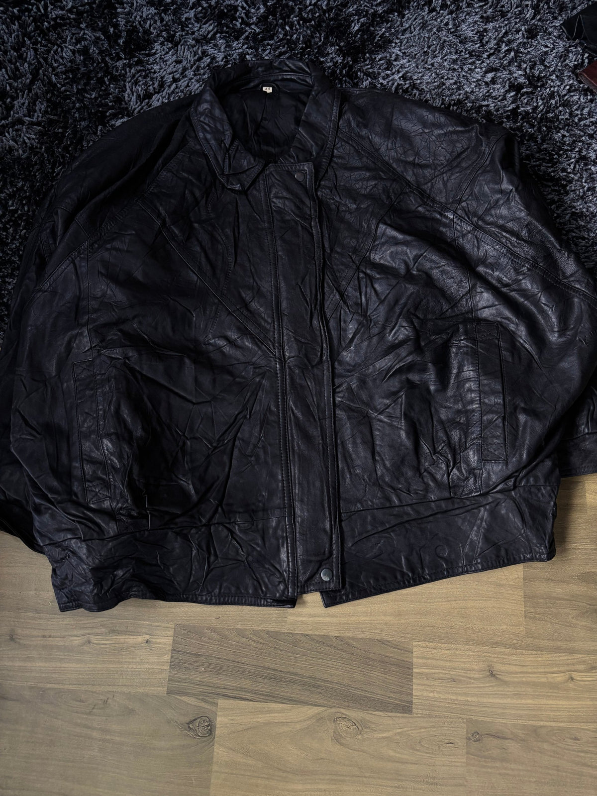 Leather Jackets Oversized Vintage Bigger