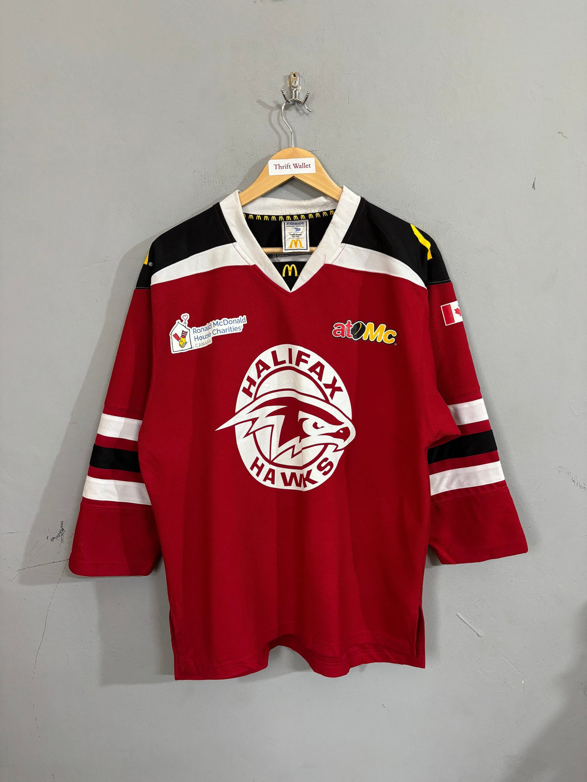Ice Hockey Jerseys Vintage Oversized - Halifax Hawks