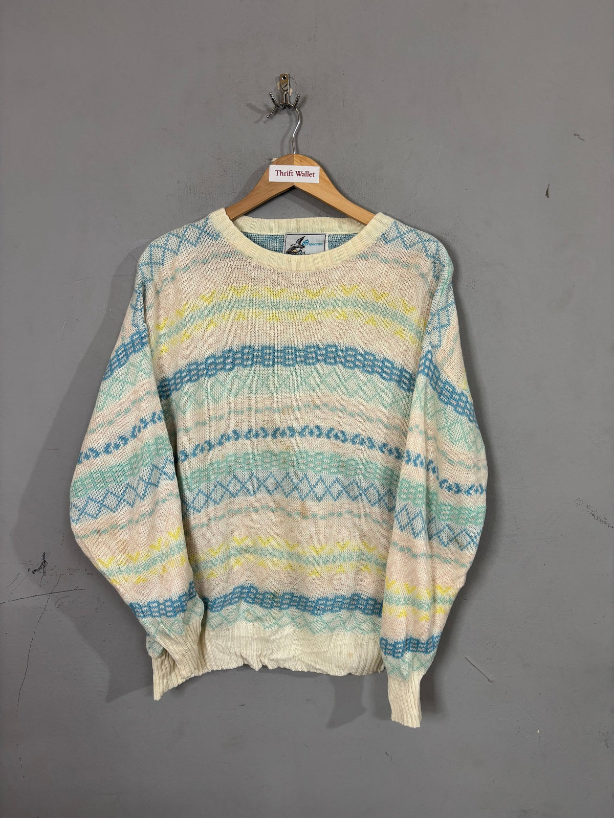 Cardigan Vintage Oversized - Perspectiue