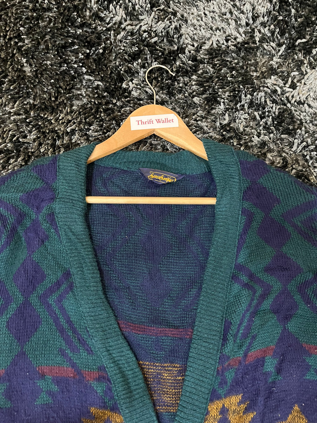 Cardigan Vintage Streetwear Oversized - Serge Sant Xves