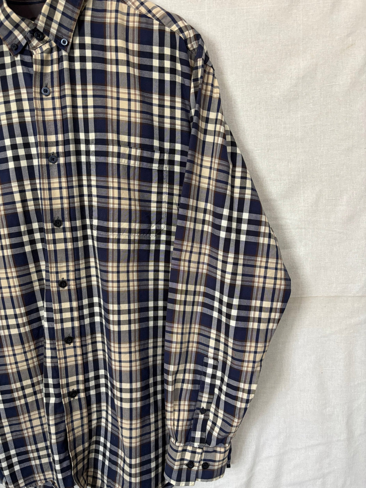 Flannel Shirt Vintage Streetwear Haggar