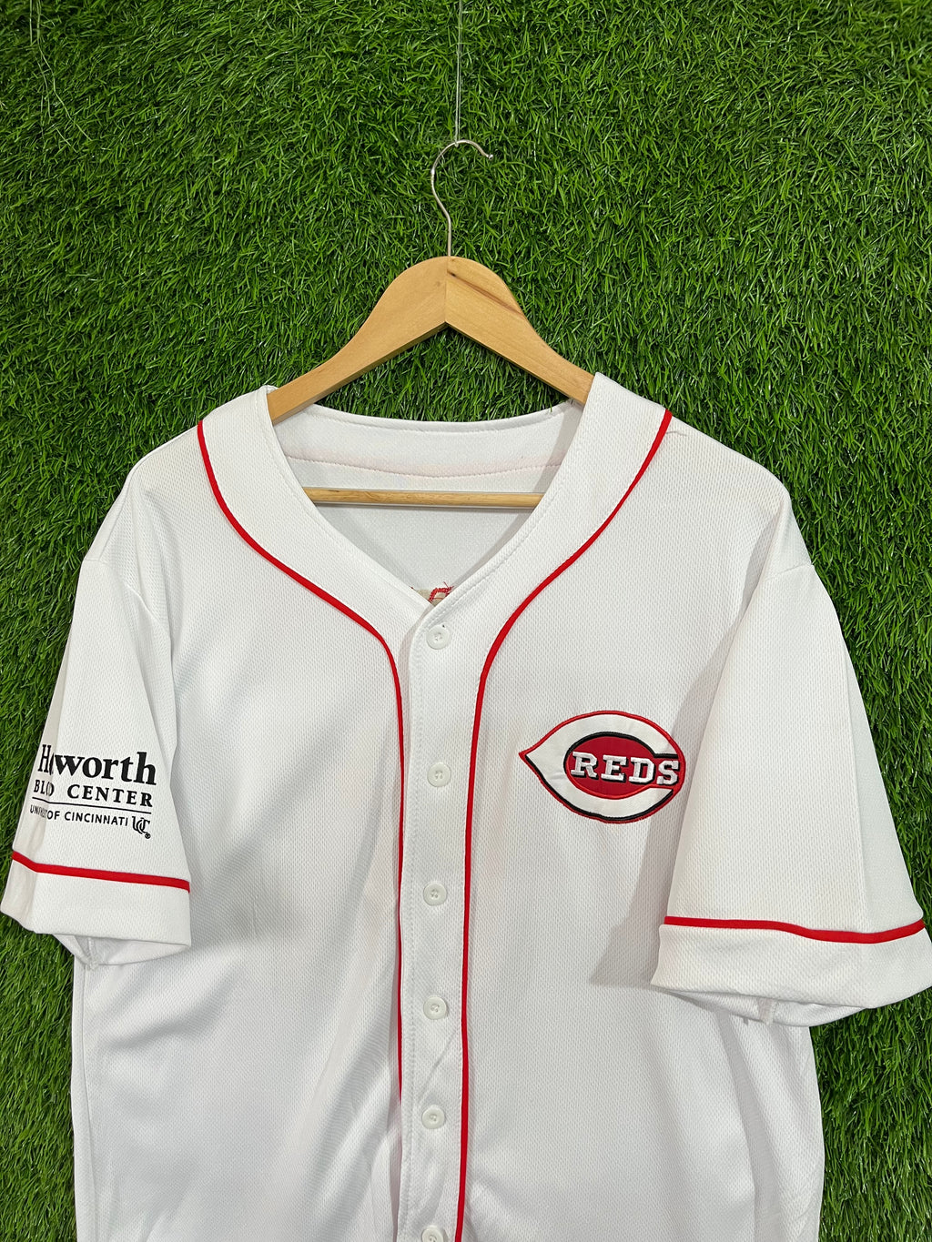 Baseball Jerseys Oversized Streetwear Reds Donor