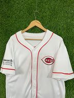 Baseball Jerseys Oversized Streetwear Reds Donor