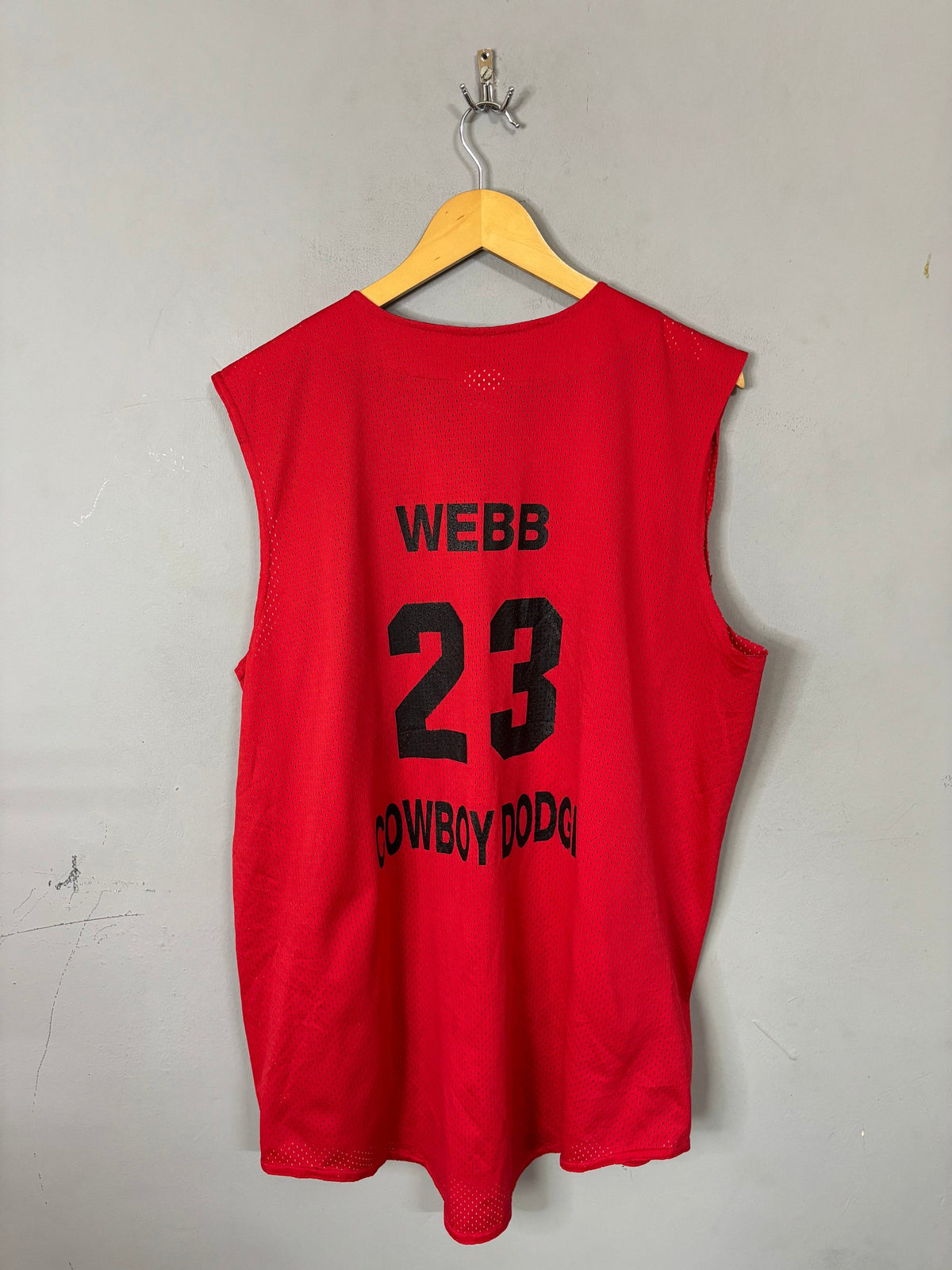 Sleeveless Jersey Vintage Streetwear Webb 23