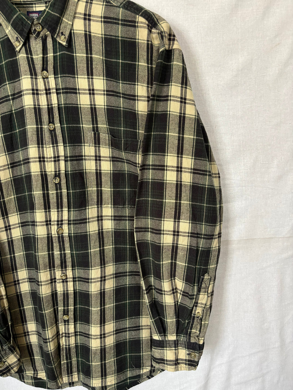 Flannel Shirt Vintage Streetwear Stain Release