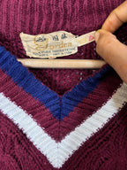 Cardigan Vintage Oversized - Garden