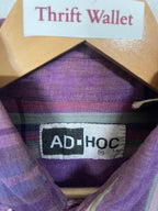 Flannel Shirt Vintage Streetwear AD HOC