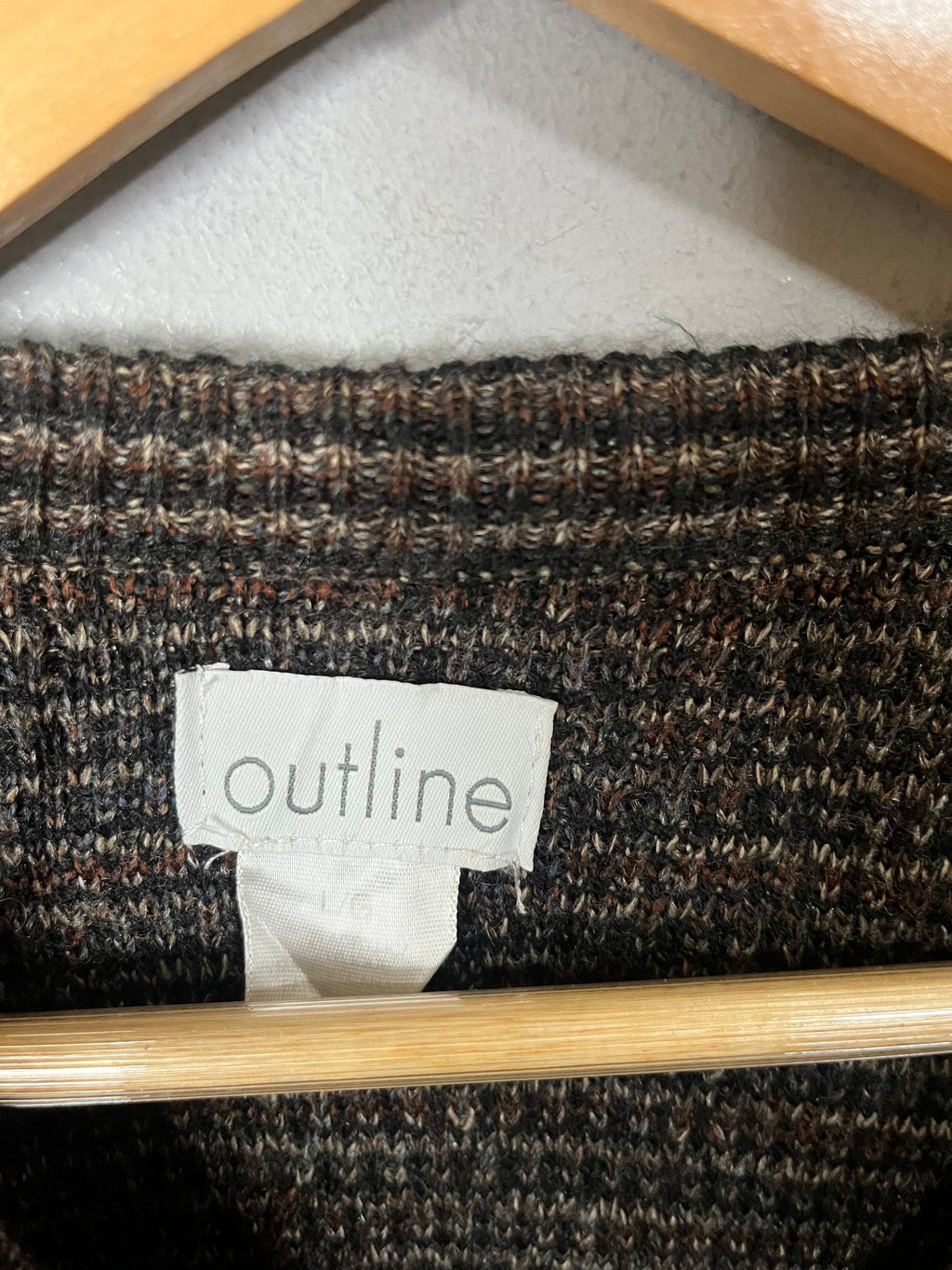 Cardigan Vintage Oversized - Outline