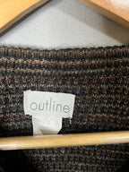 Cardigan Vintage Oversized - Outline