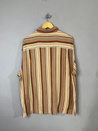 Half Sleeve Shirts Vintage Oversized Geoffrey Beene