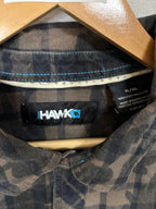 Flannel Shirt Vintage Streetwear Hawks