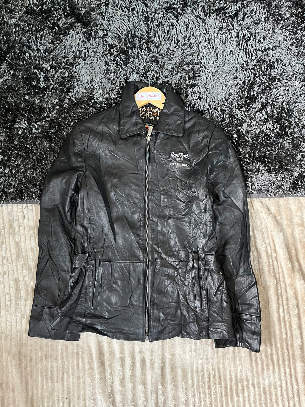 Leather Jackets Vintage Rare Find - Hard Rock Cafe