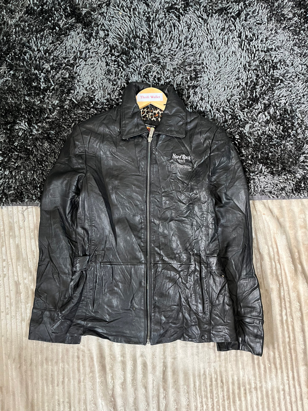 Leather Jackets Vintage Rare Find - Hard Rock Cafe