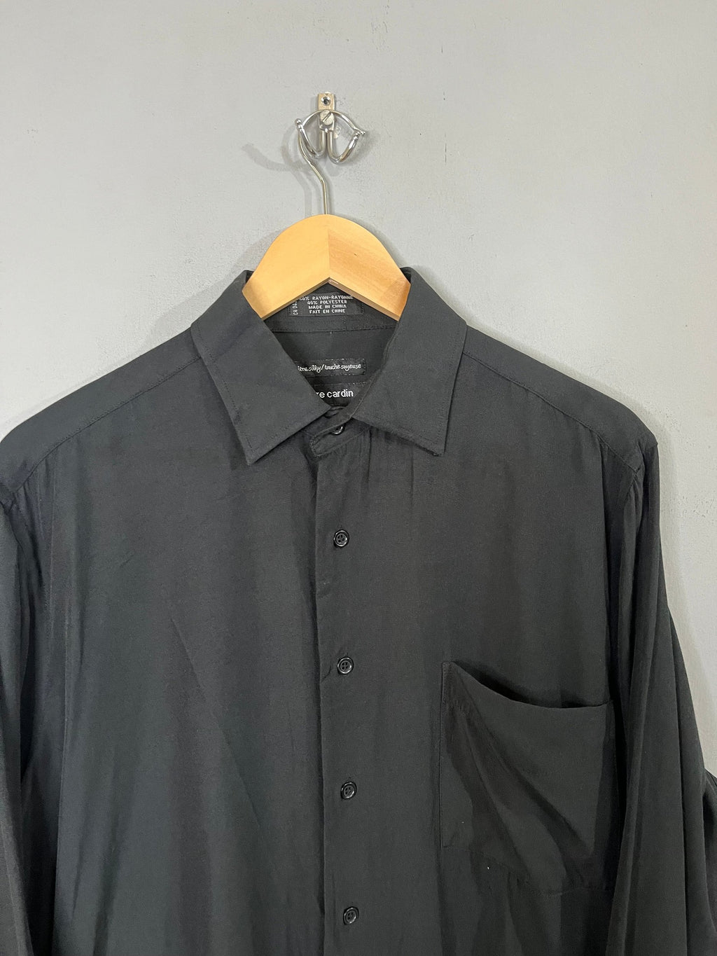 Full Sleeve Shirts Vintage Oversized Pierre Cardin