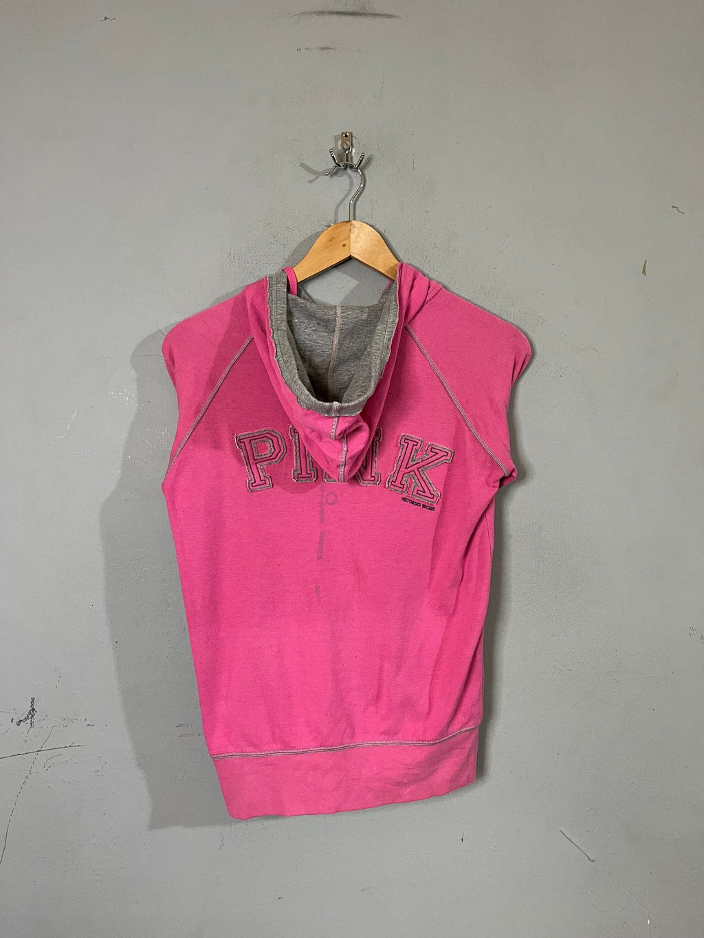 Jacket Vintage Streetwear Oversized Pink