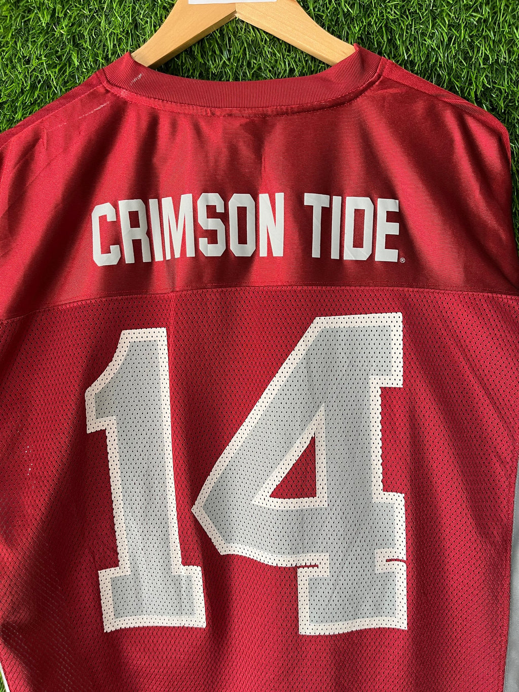 Half Sleeve Jerseys Vintage Streetwear Crimson Tide