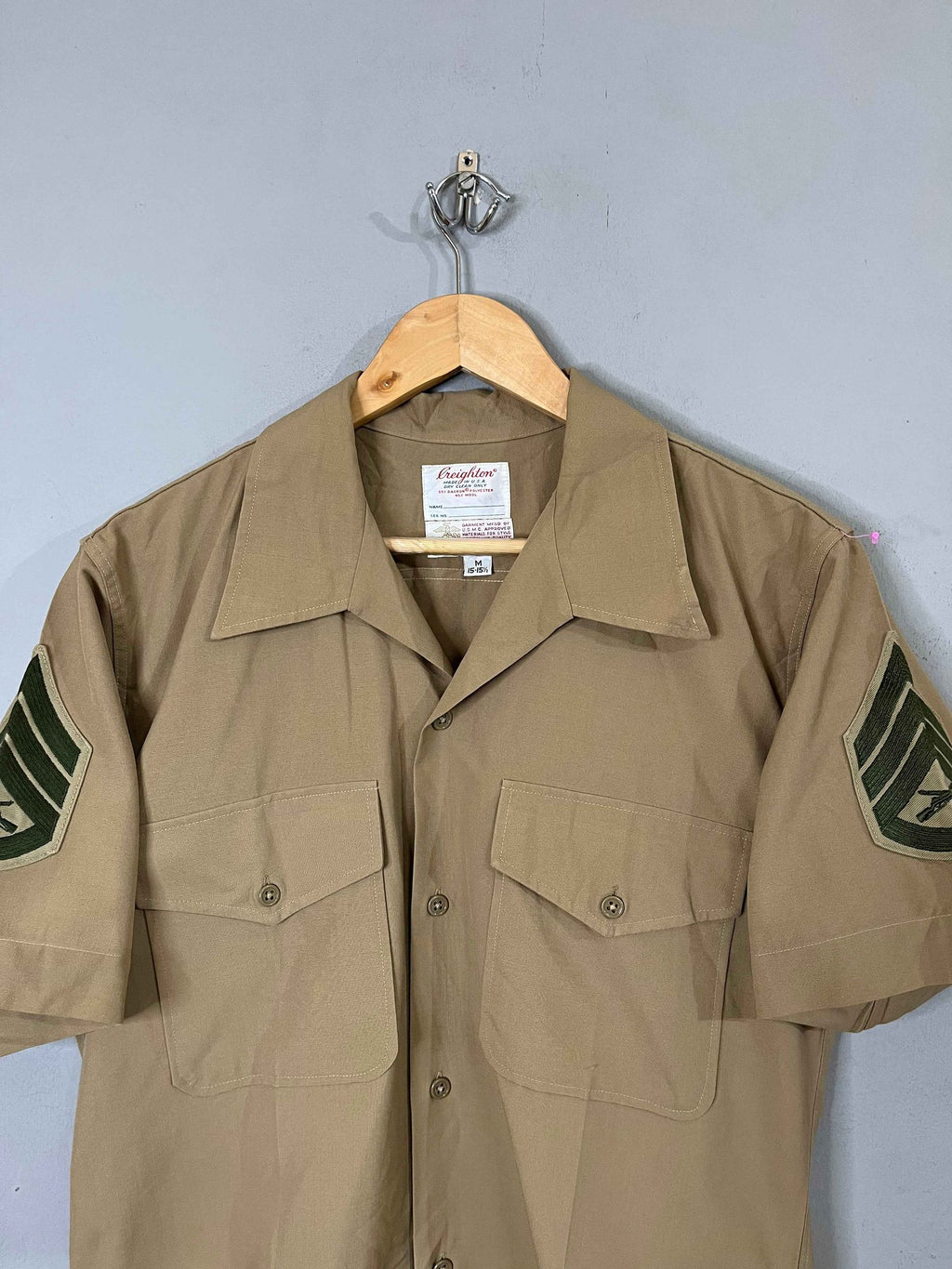 Half Sleeve Shirts Vintage Oversized Creighton