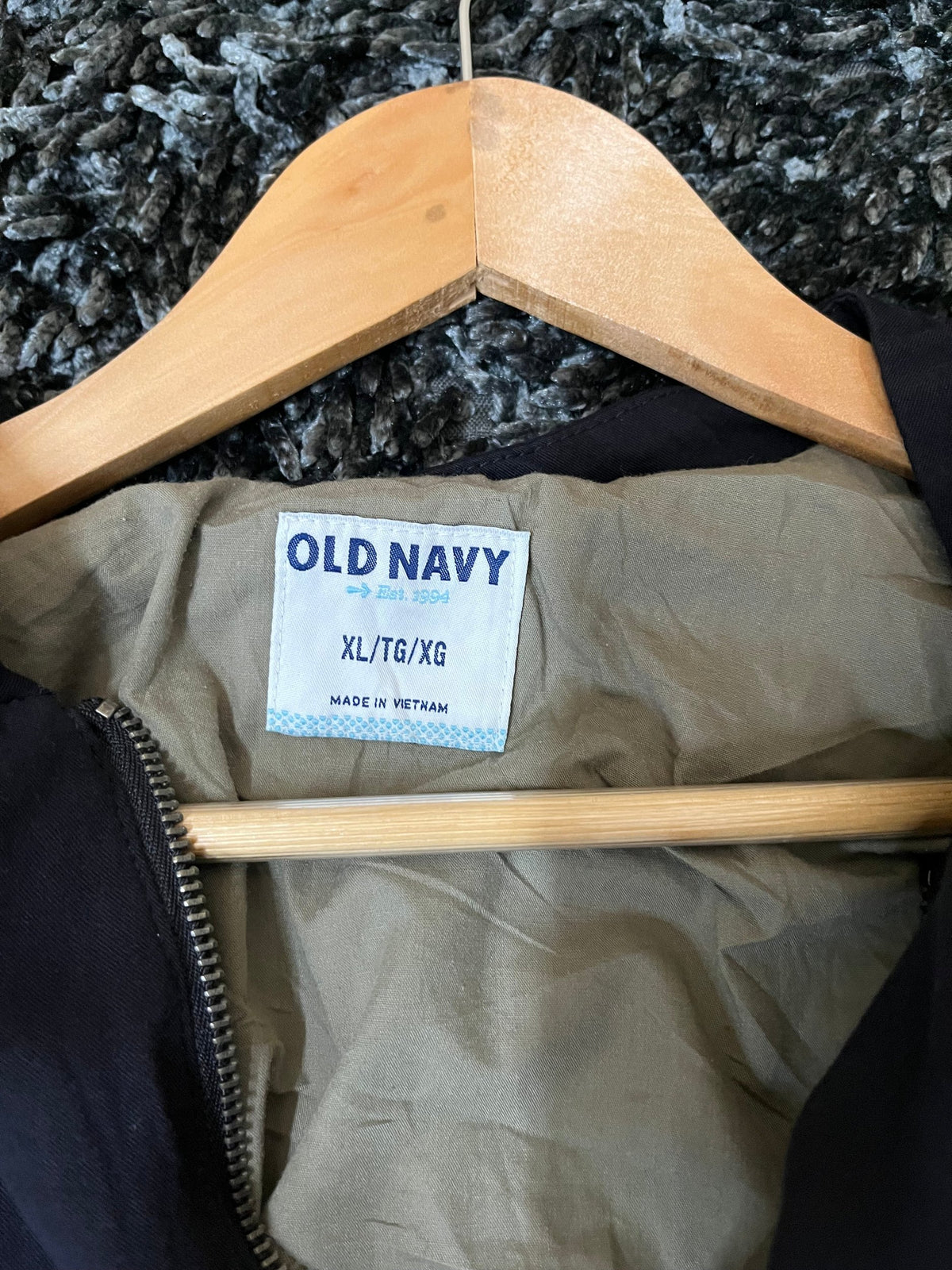 Jacket Vintage Streetwear Oversized - Old Navy