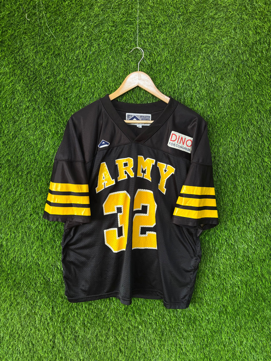 Half Sleeve Jerseys Vintage Streetwear Army 32