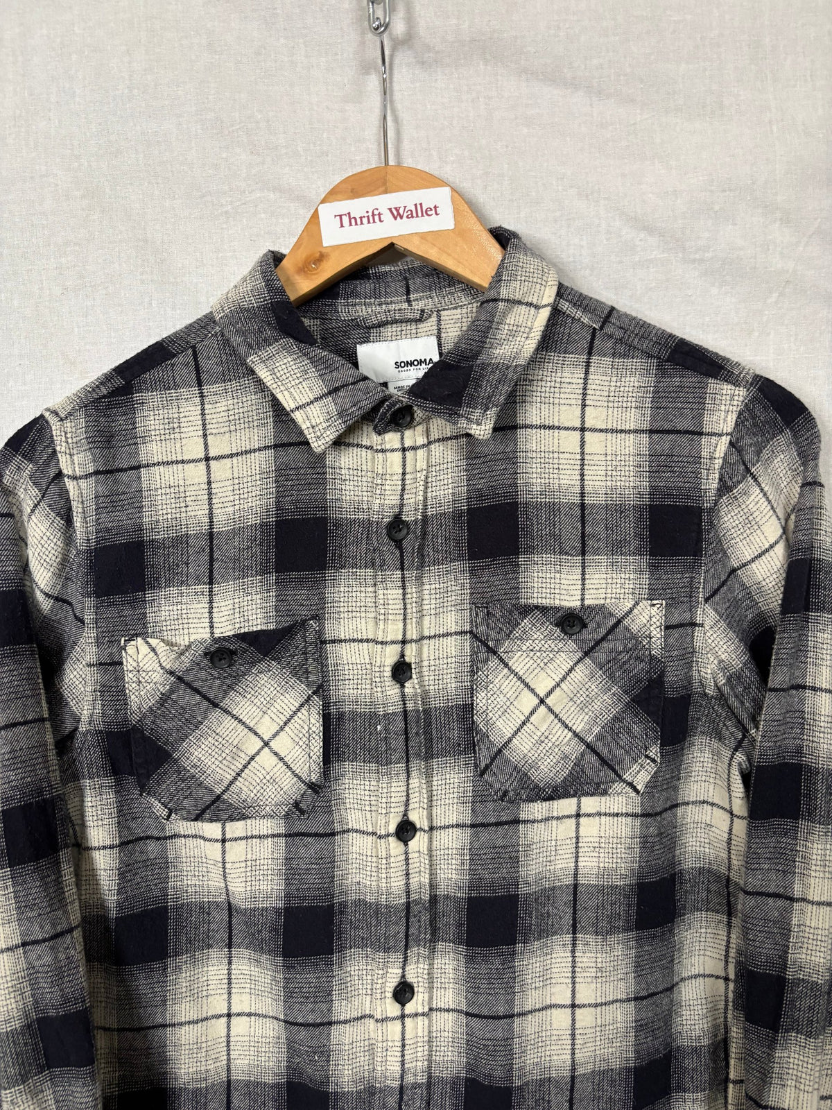 Flannel Shirt Vintage Streetwear Sonoma
