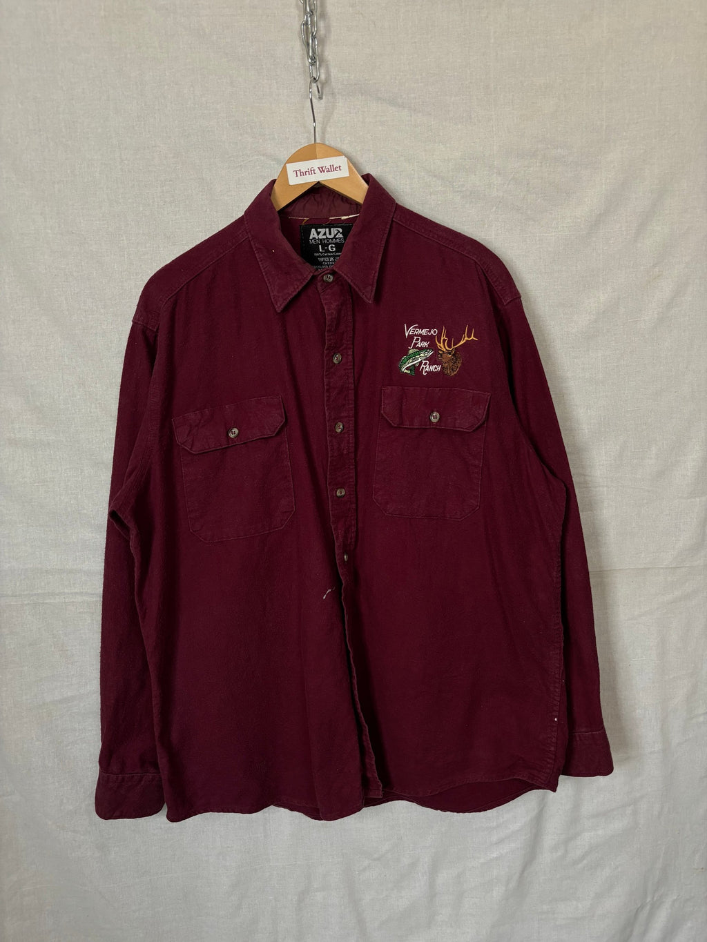 Flannel Shirt Vintage Streetwear Men Hommes
