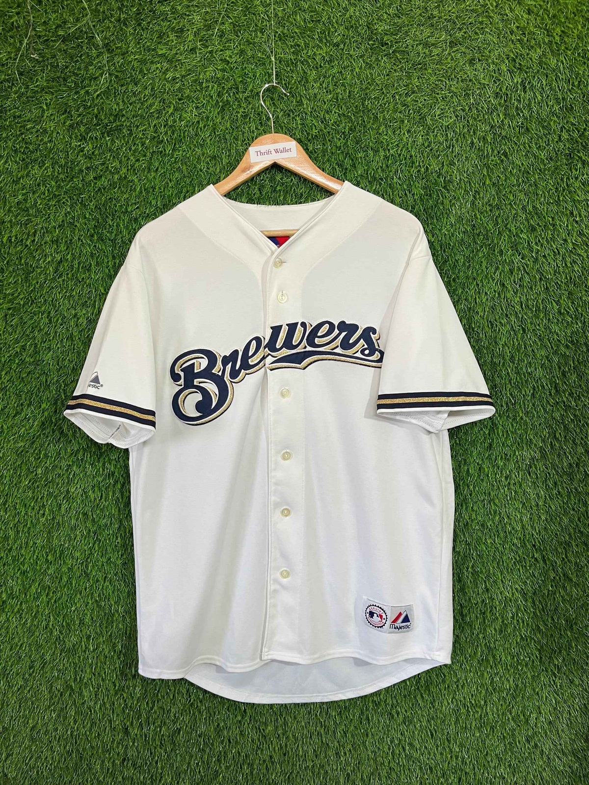 Baseball Jerseys Vintage Streetwear Oversized - Brewers
