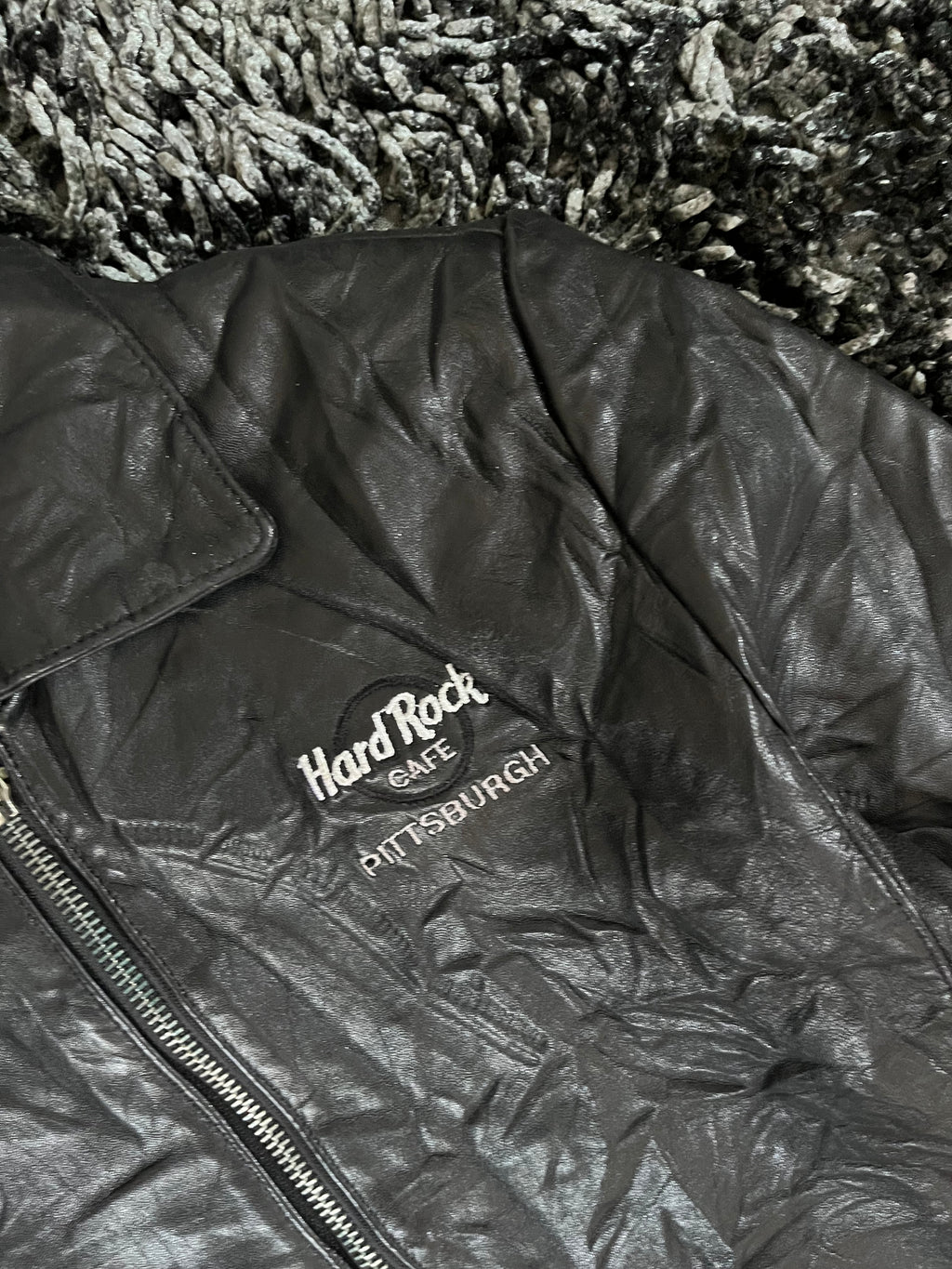Leather Jackets Vintage Rare Find - Hard Rock Cafe