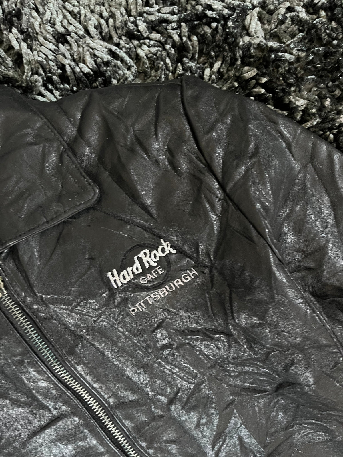 Leather Jackets Vintage Rare Find - Hard Rock Cafe