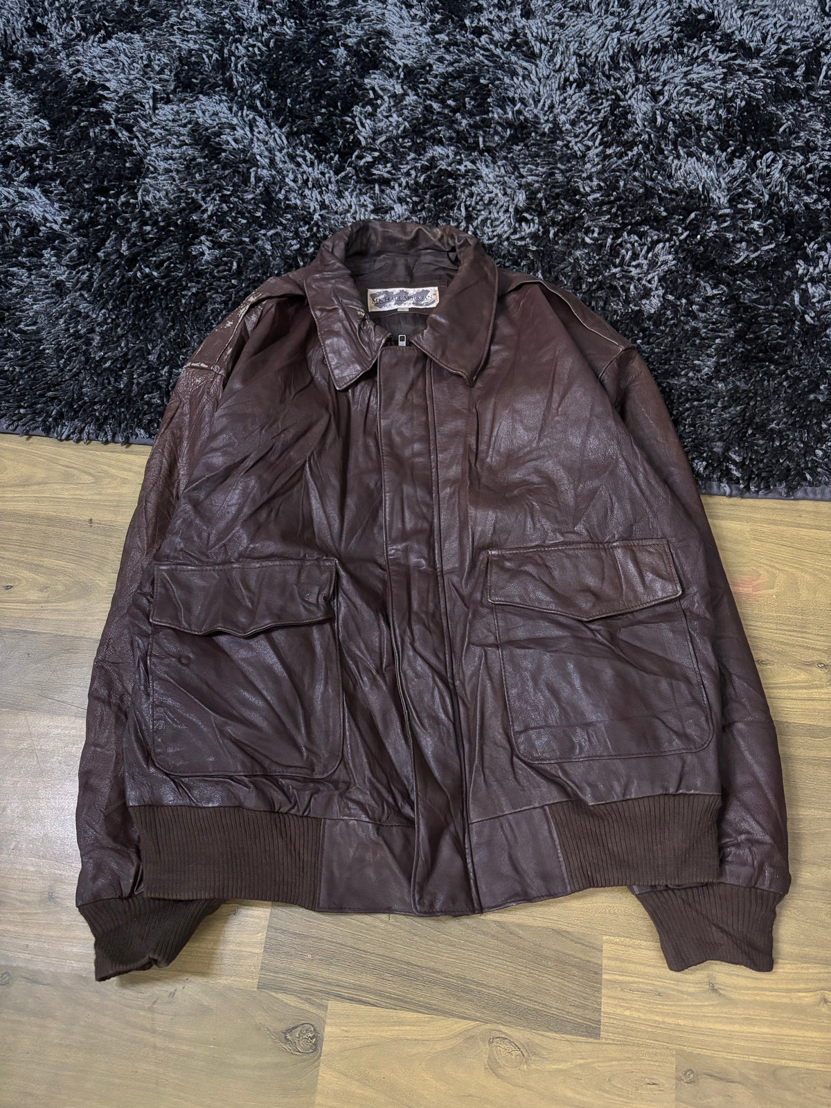 Leather Jackets Vintage Streetwear Oversized Michael Morgan