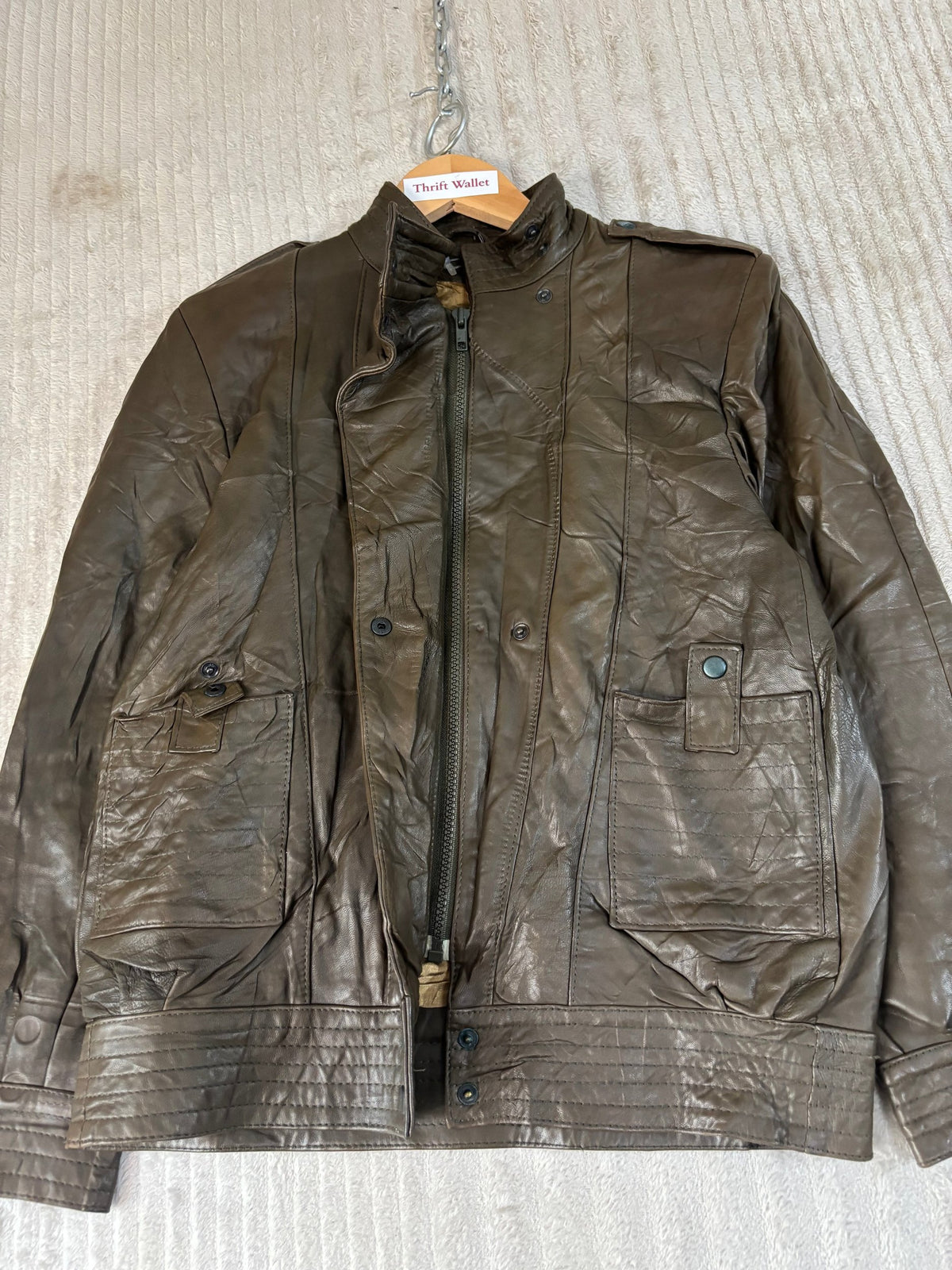 Leather Jackets Vintage Streetwear - Acabados