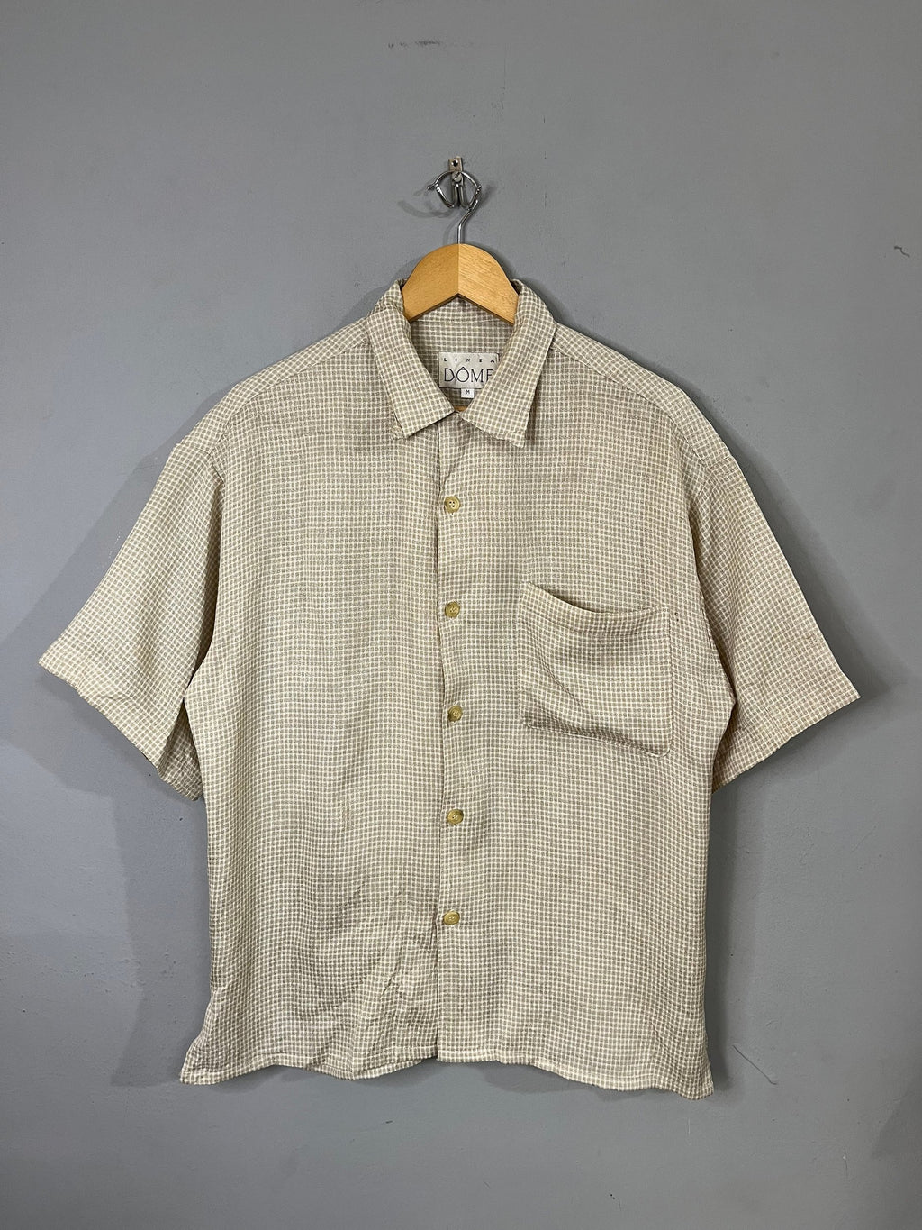 Half Sleeve Shirts Vintage Oversized Dome