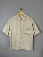 Half Sleeve Shirts Vintage Oversized Dome