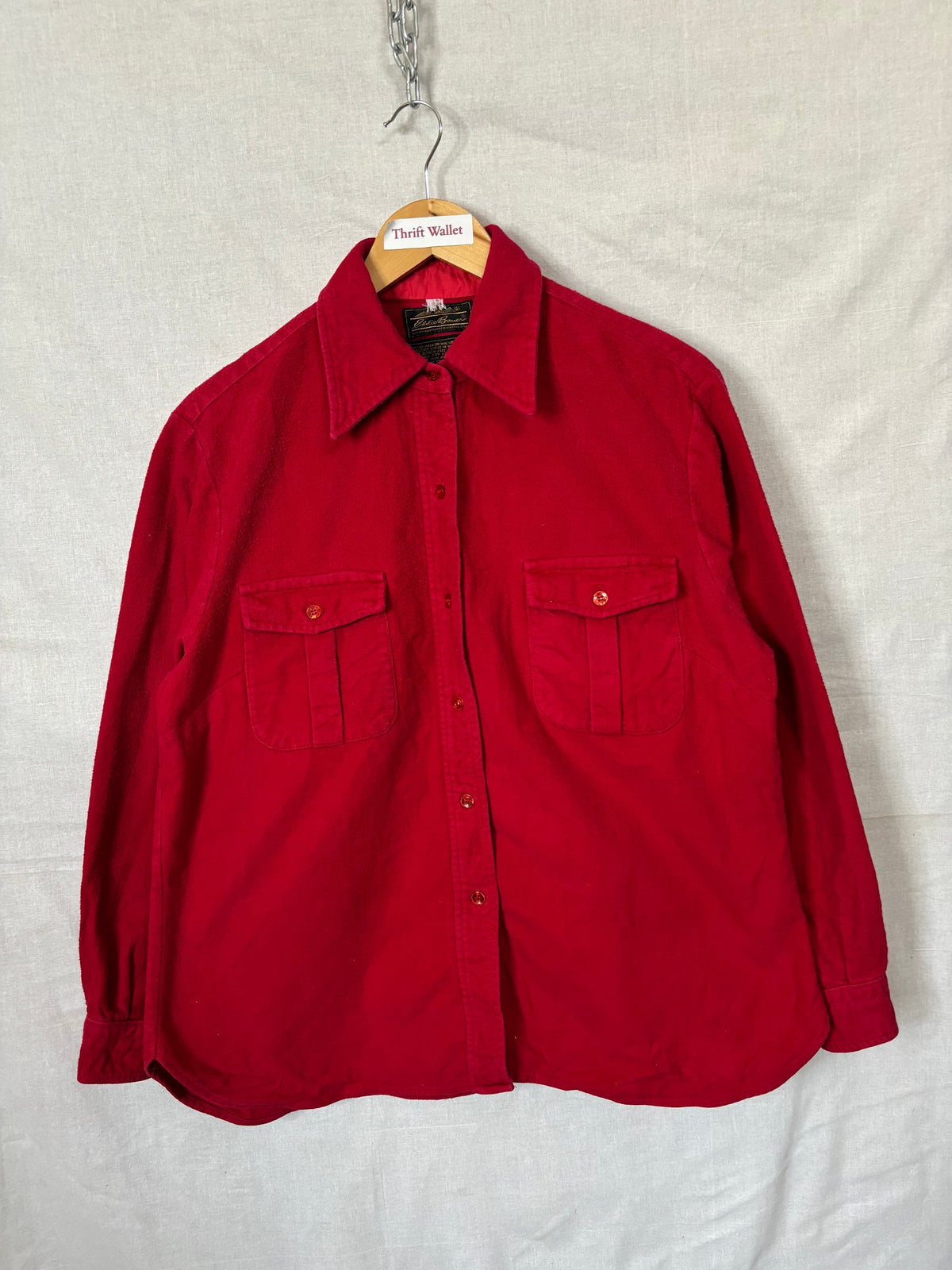 Flannel Shirt Vintage Streetwear Eddie bauer