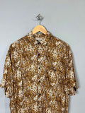 Half Sleeve Shirts Vintage Oversized Serendipity