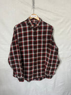 Flannel Shirt Vintage Streetwear Lands end