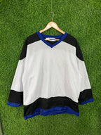 Ice Hockey Jerseys Oversized Streetwear Kobe Plain White
