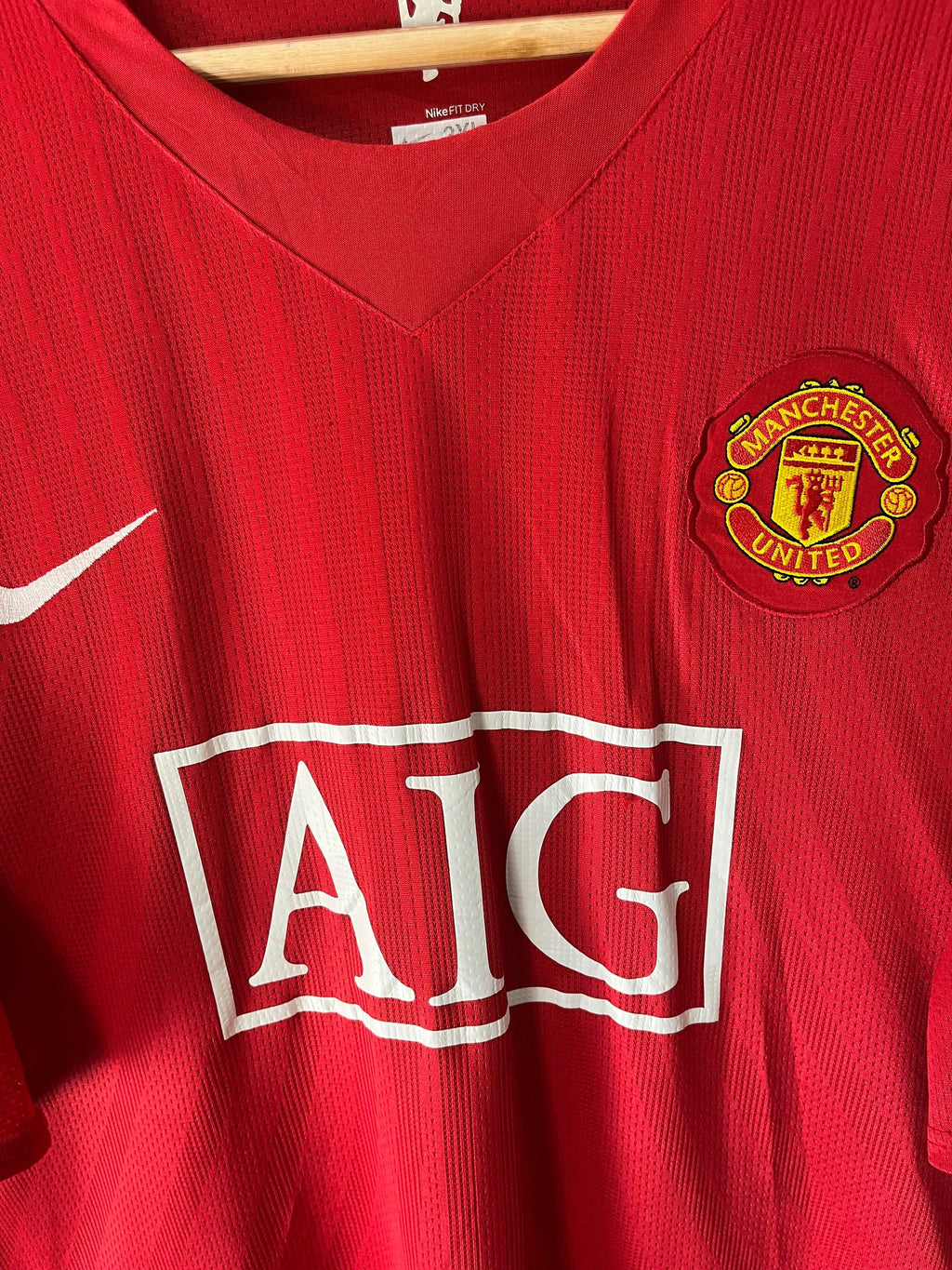 Half Sleeve Jerseys Vintage Streetwear Manchester United