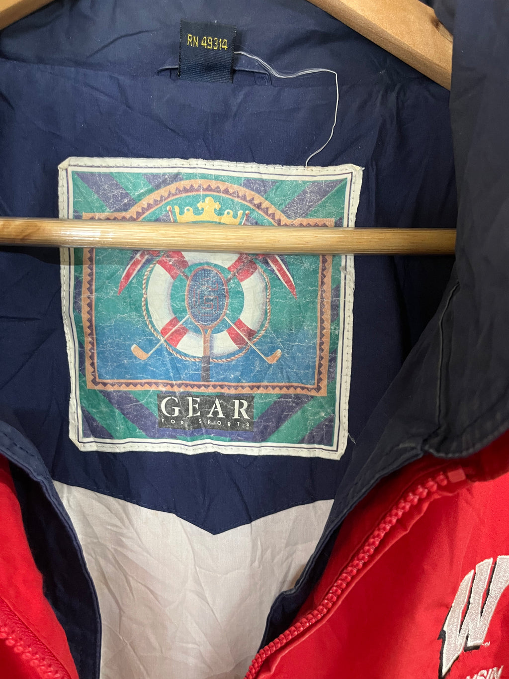 Jacket Oversized Vintage Wisconsin