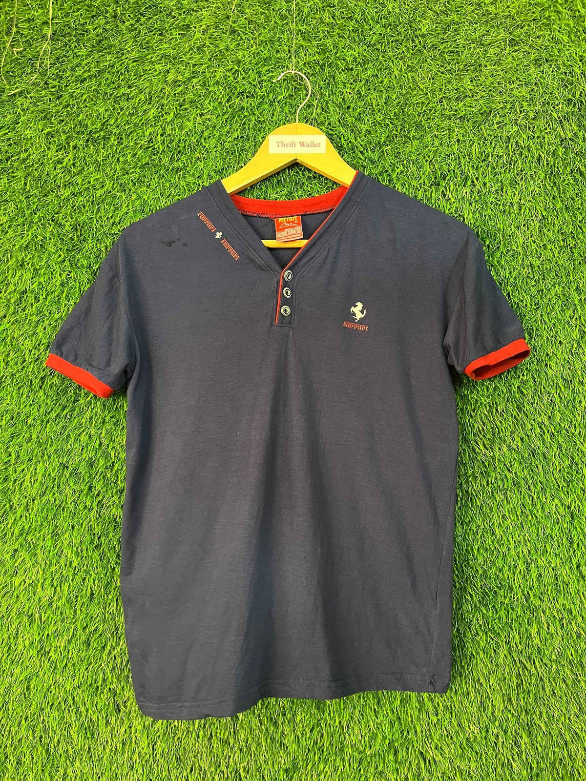 T shirt Vintage Streetwear Oversized - Ferrari