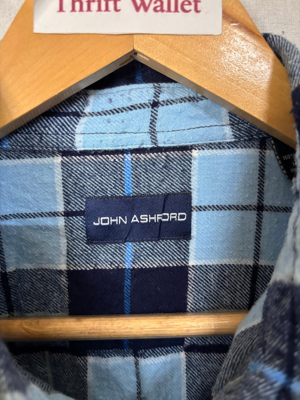 Flannel Shirt Vintage Streetwear John Ashford