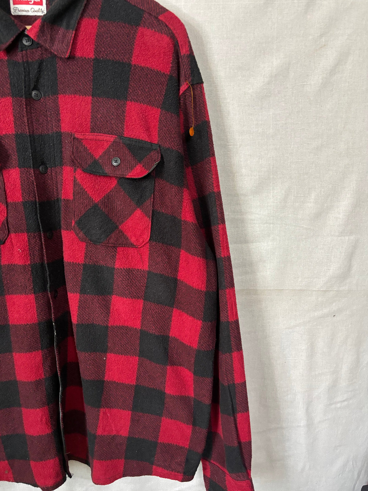 Flannel Shirt Vintage Streetwear Wrangler