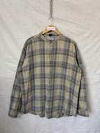 Flannel Shirt Vintage Streetwear Saxon
