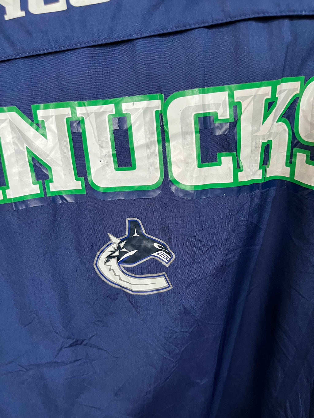 Windbreakers Vintage Streetwear Oversized Canucks