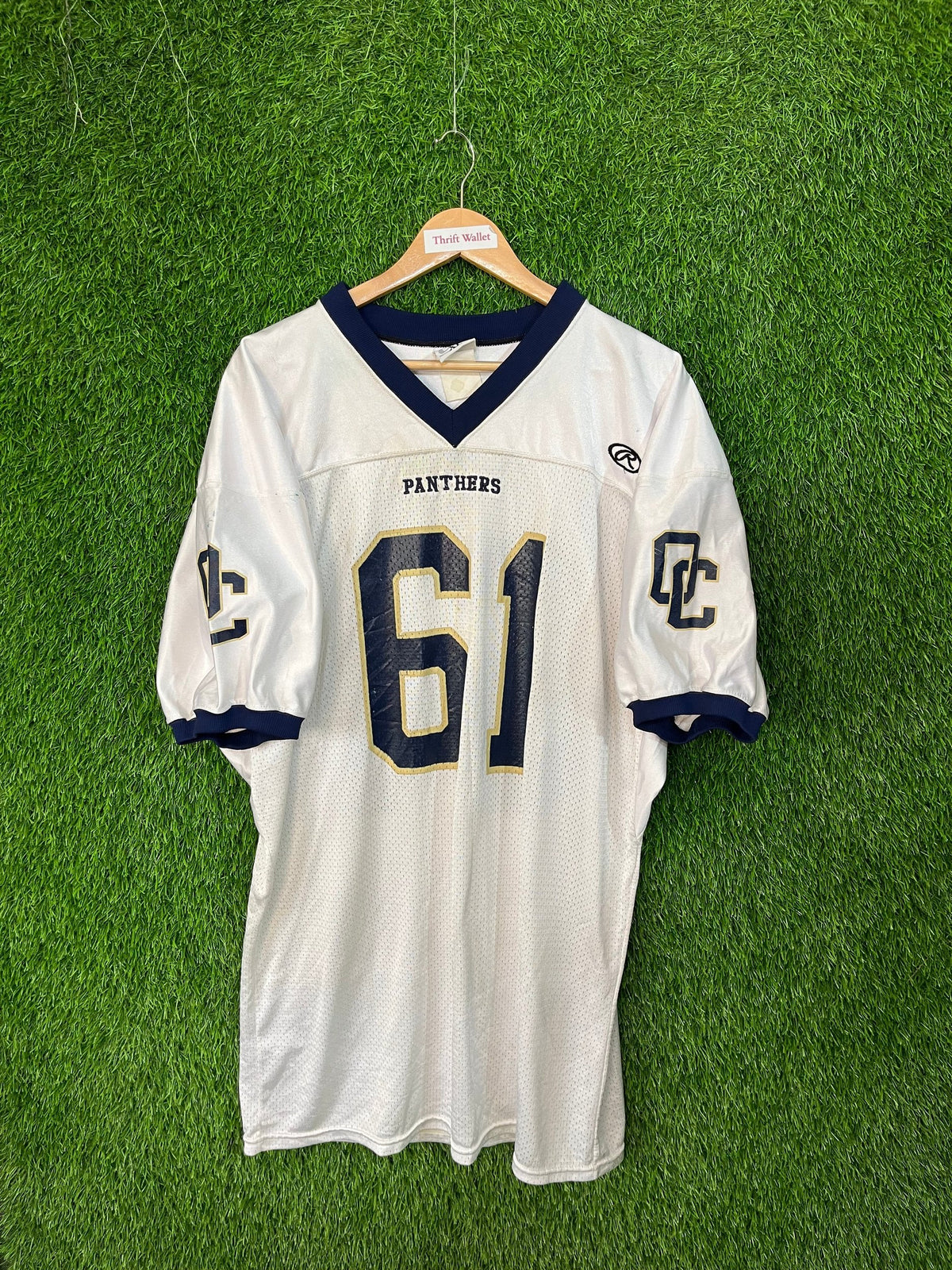 Half Sleeve Jerseys Vintage Retro / Throwback Y2K - Panthers 61