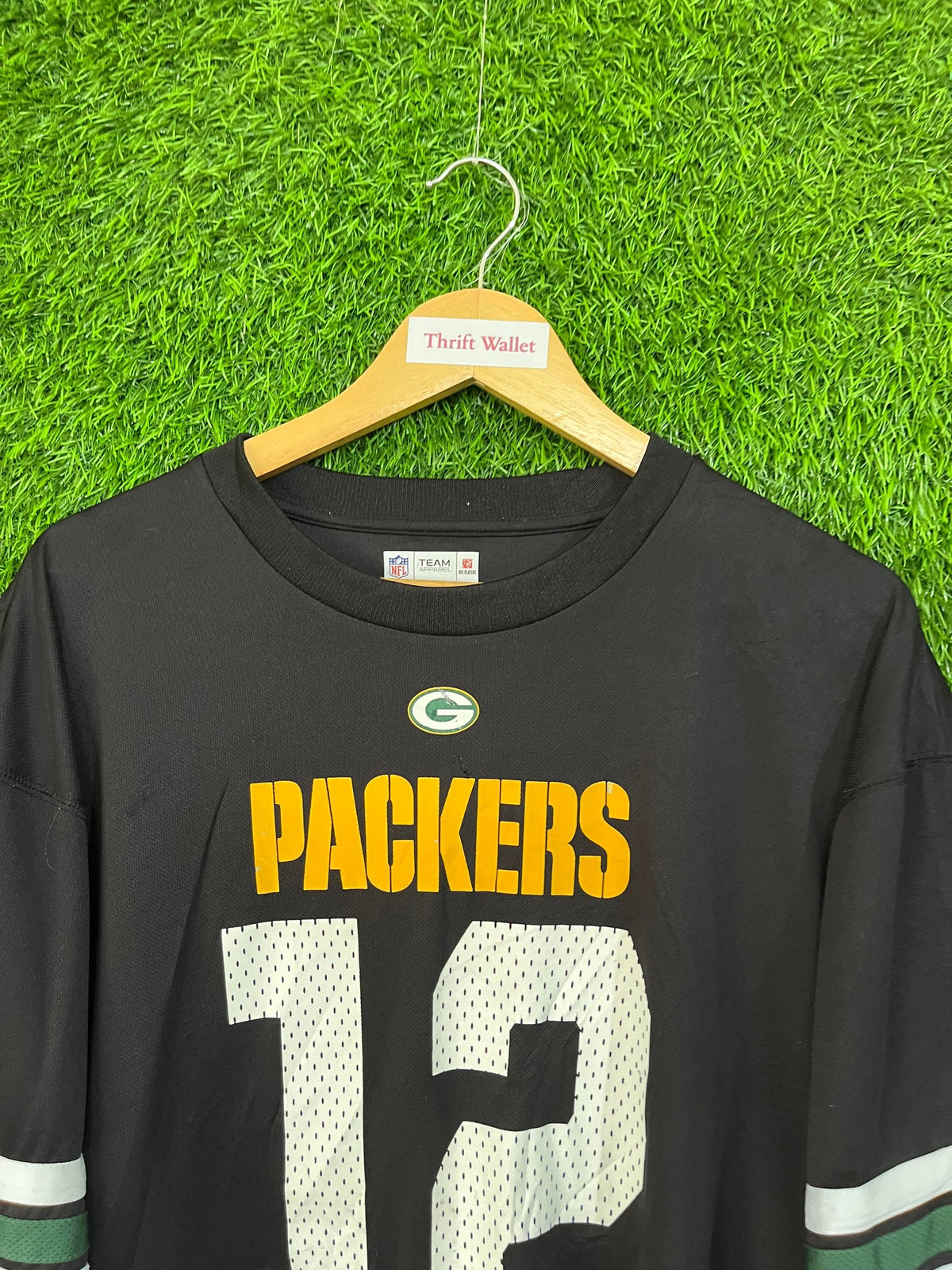 Half Sleeve Jerseys Vintage Streetwear Oversized - RODGERS 12