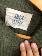 Cardigan Vintage Winter Wear - Army sweater